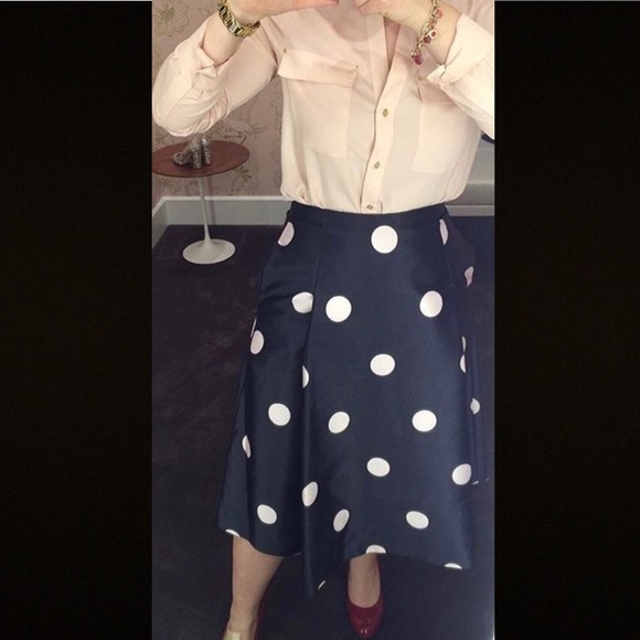 kate spade Dresses & Skirts - Kate Spade Dot Midi Skirt
